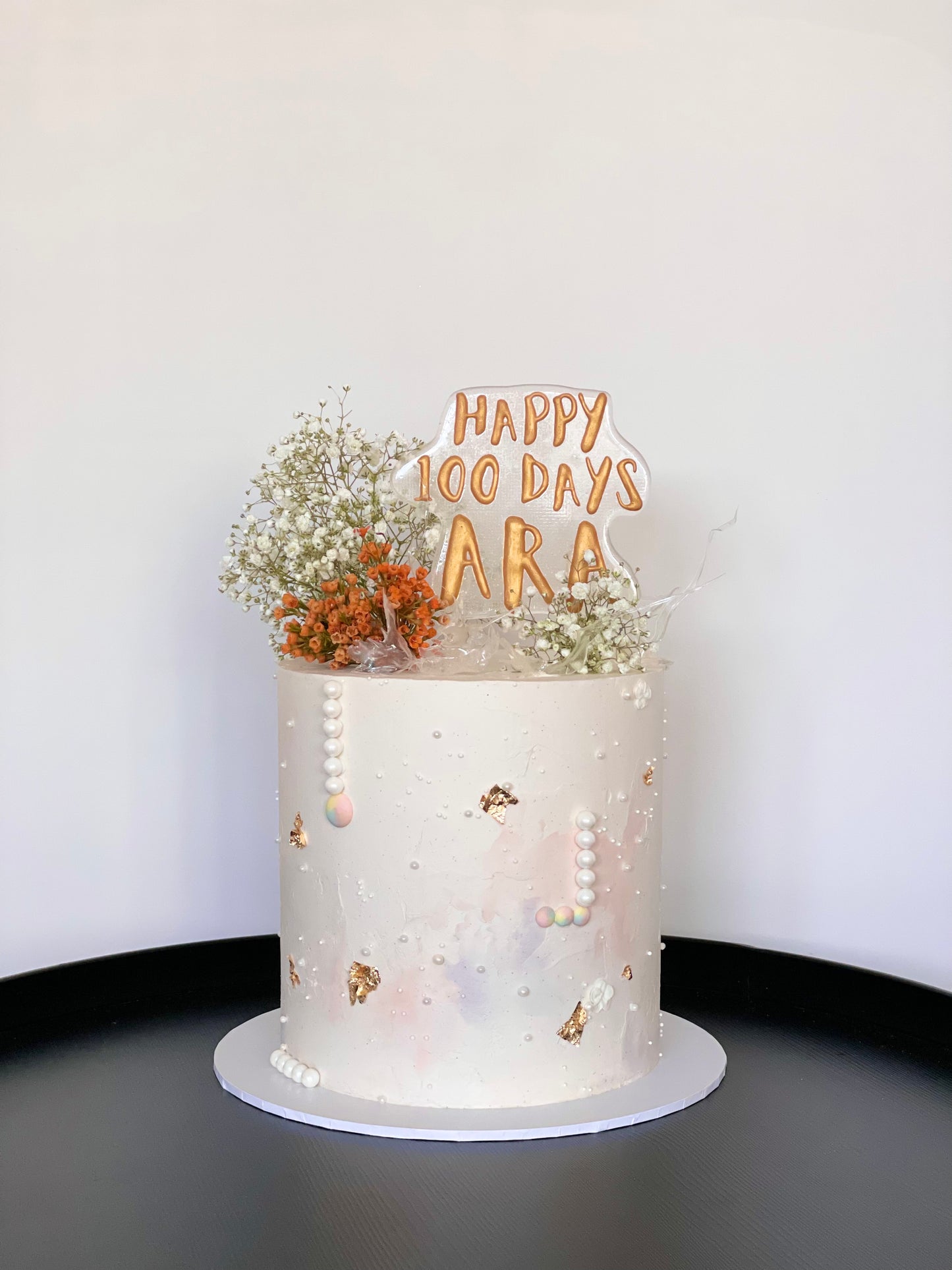 8” cake
