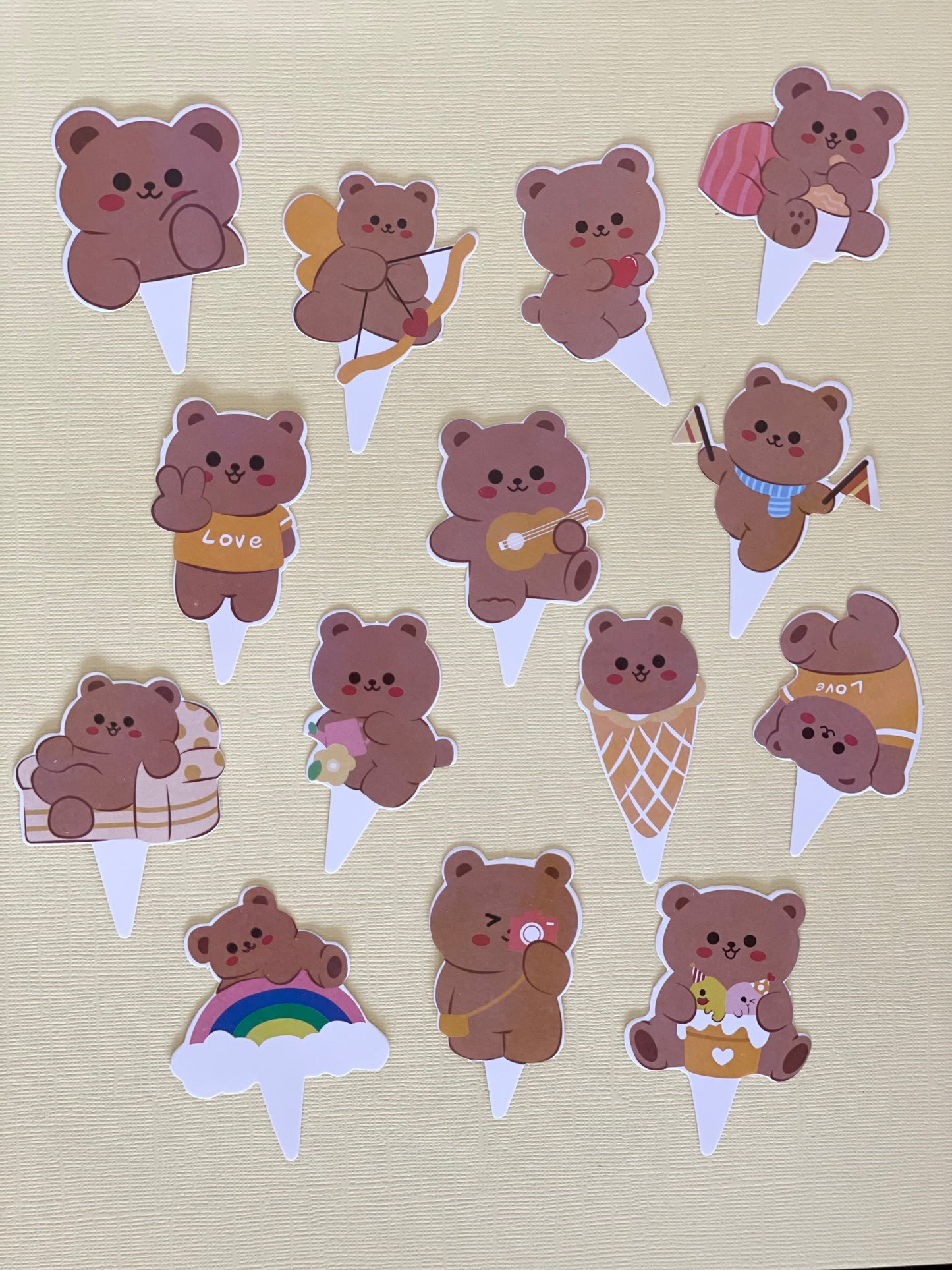 Paper Cake Topper B