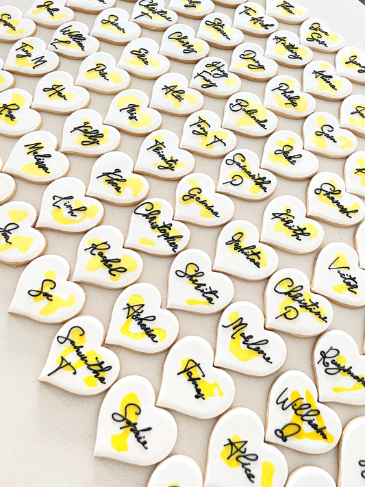 Custom Wedding Cookies