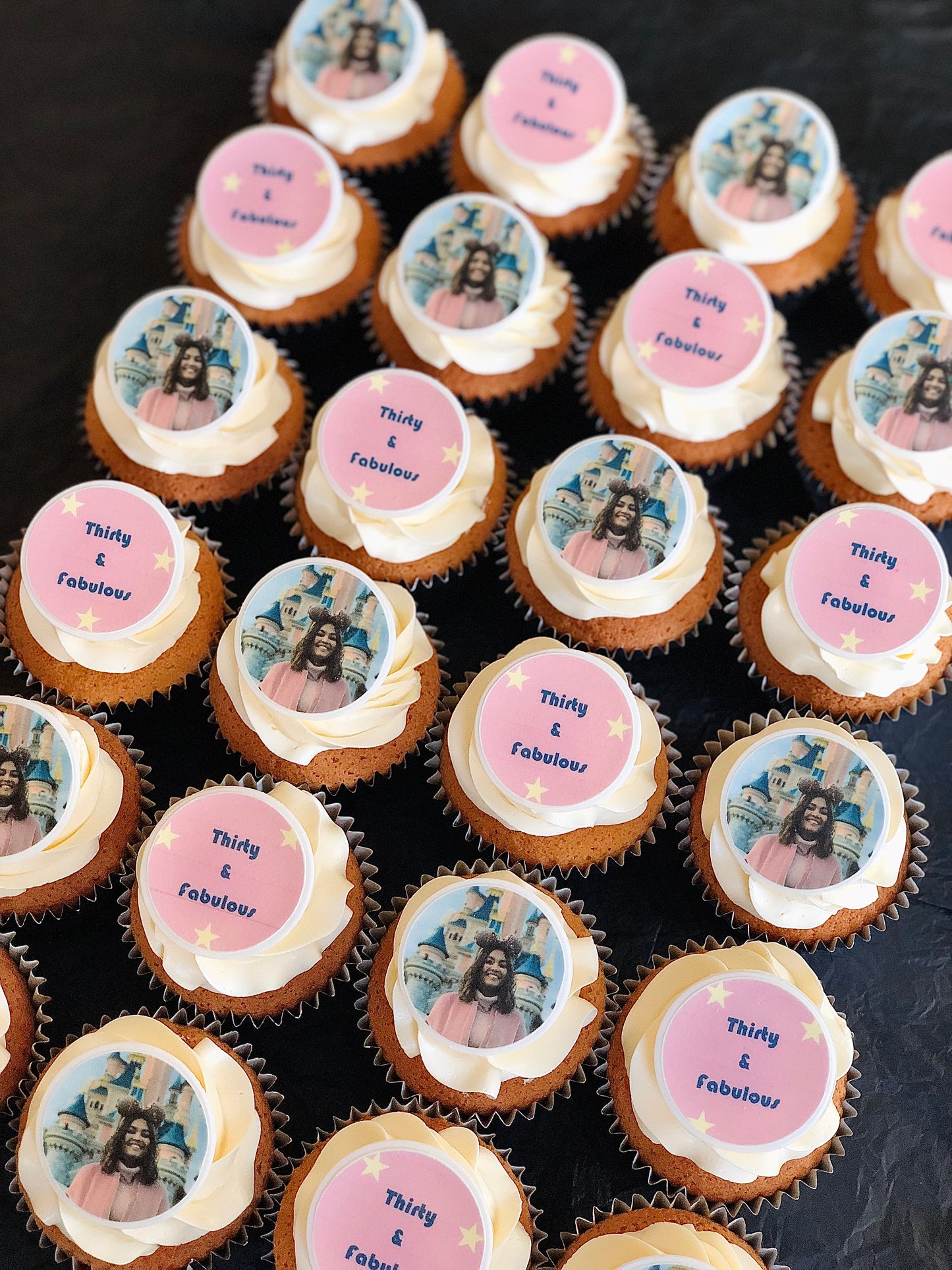 Edible Image cupcakes