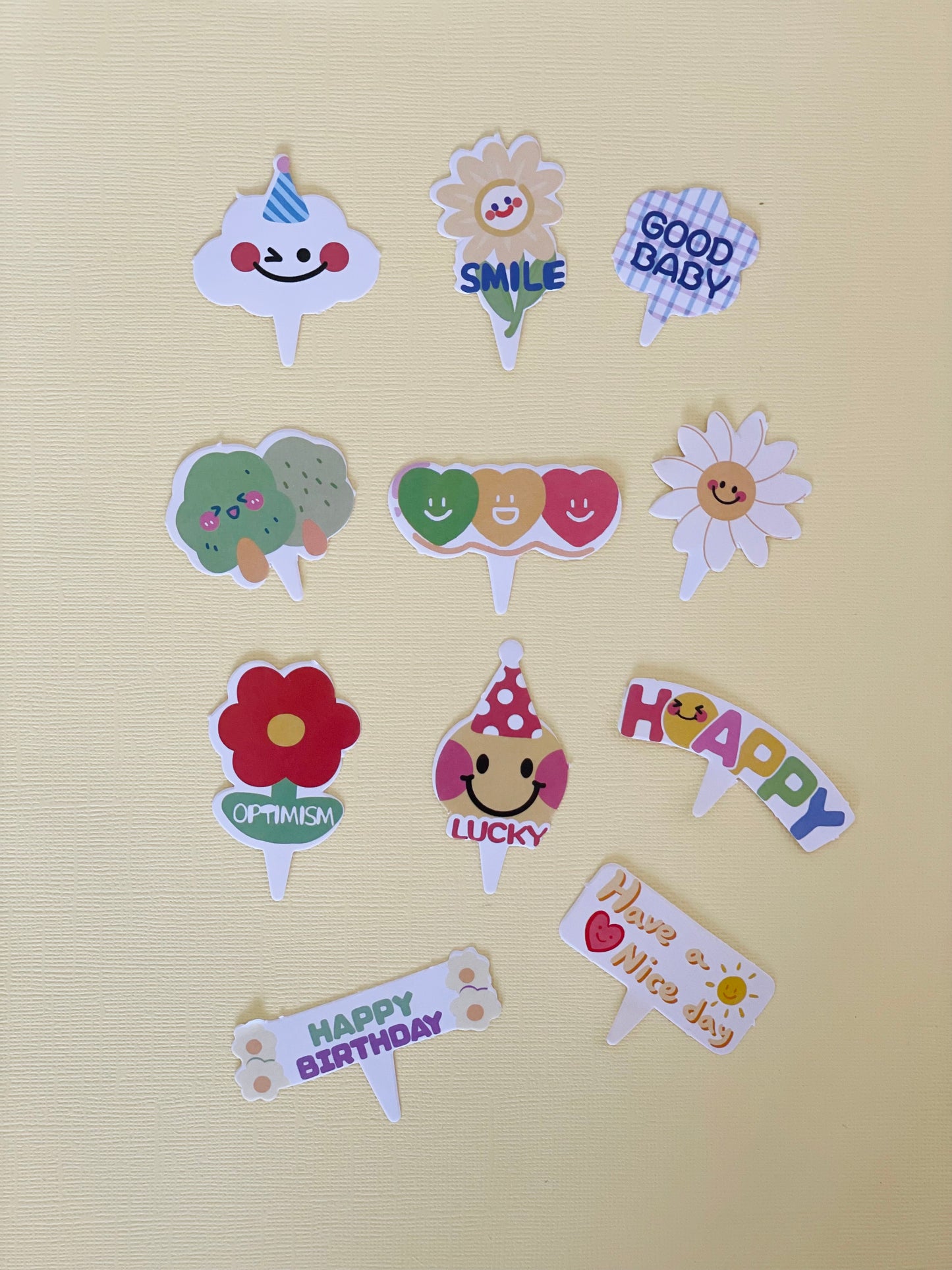 Paper Cake Topper H