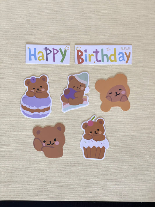Paper Cake Topper C