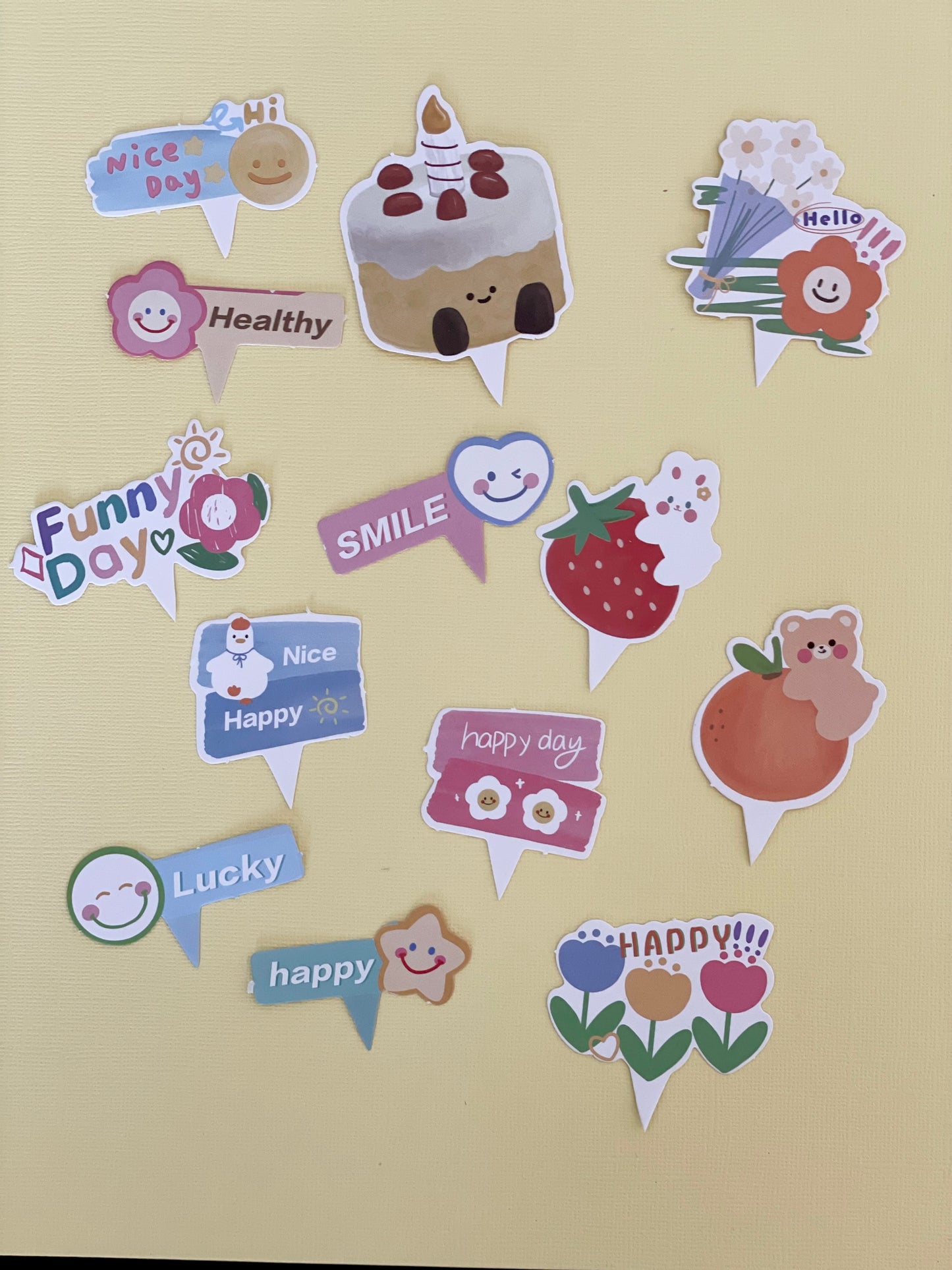 Paper Cake Topper A
