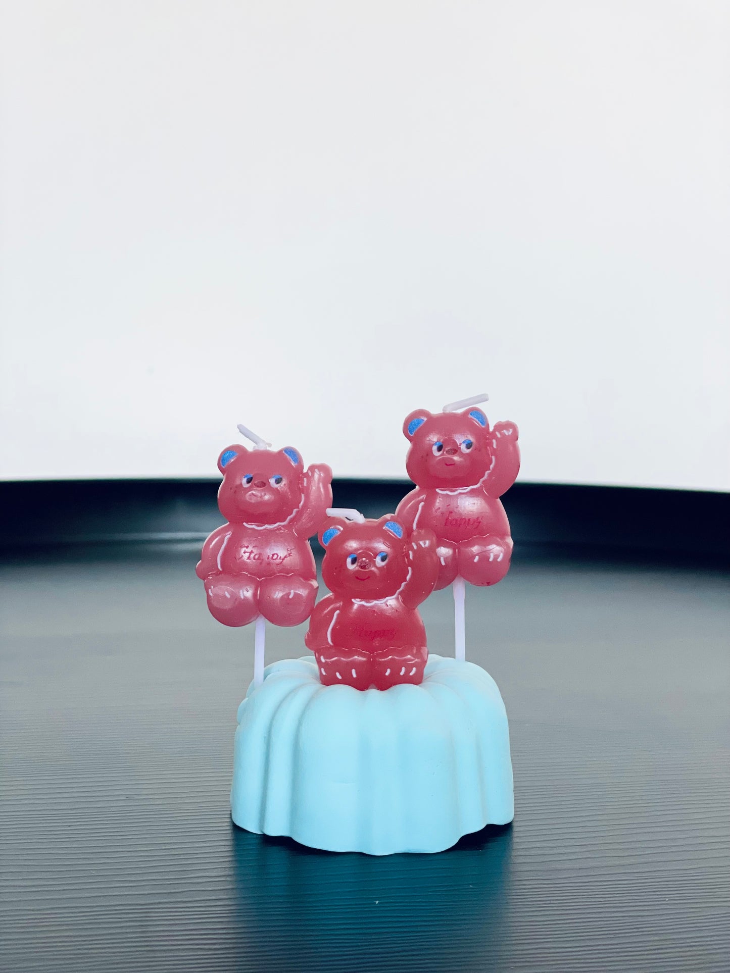 Happy Bear Candle