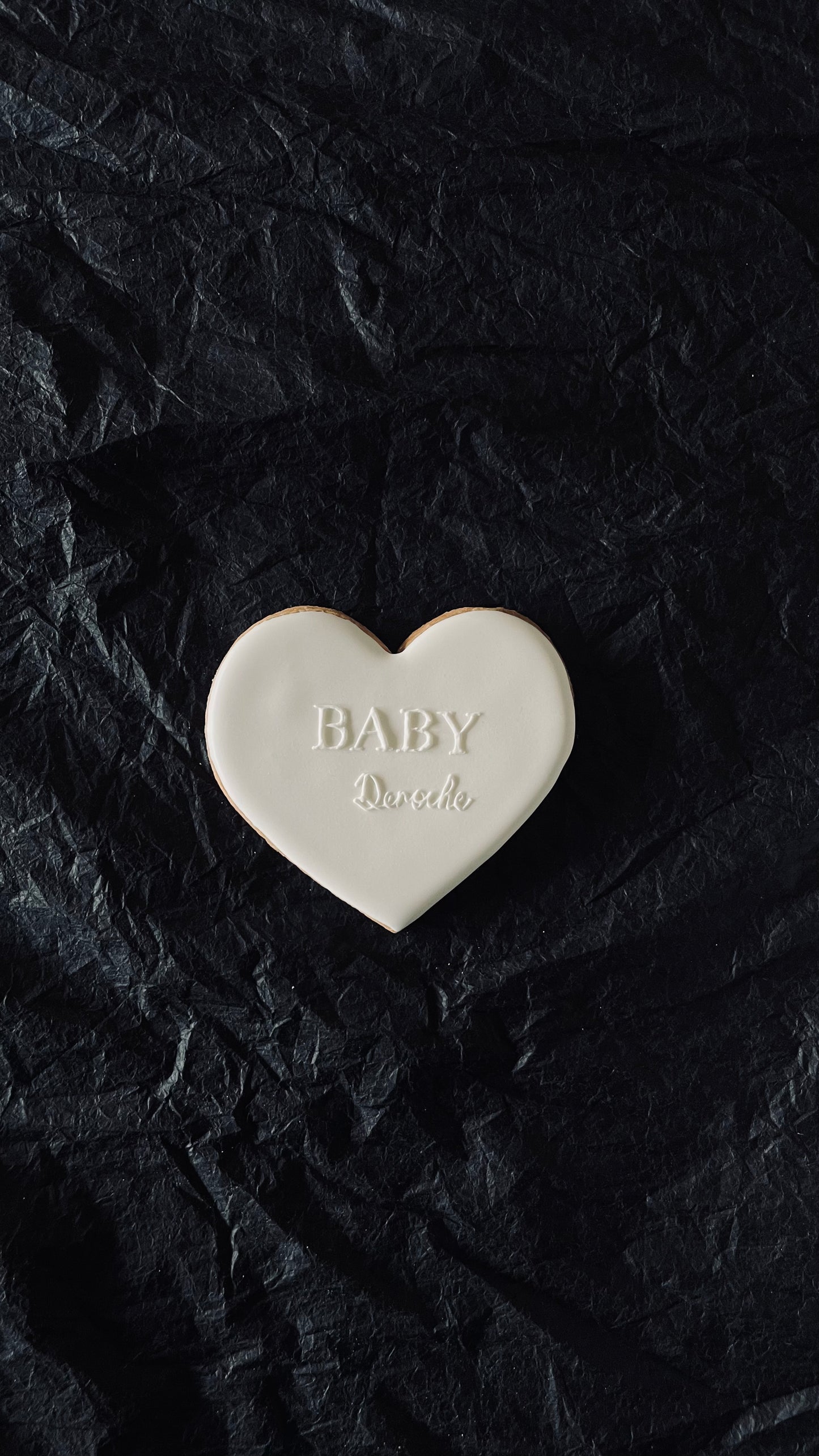 Baby shower cookies