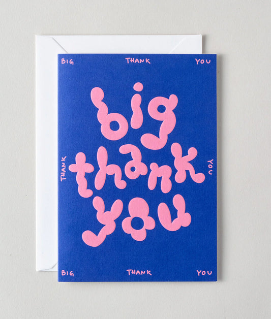 Big Thank You Artwork by Micke Lindebergh