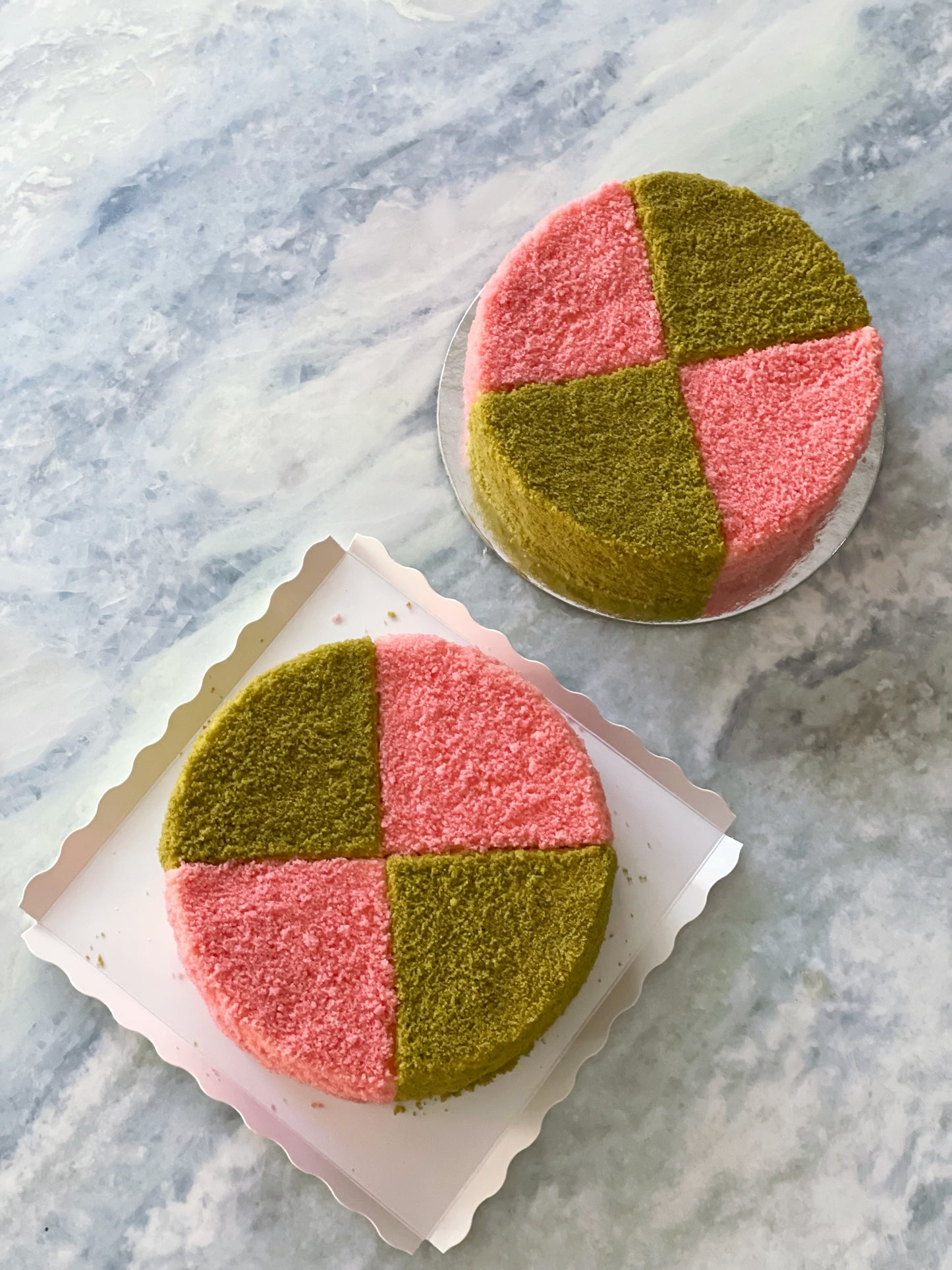 CBT Cloud Cheesecake —

Strawberry & Organic Matcha