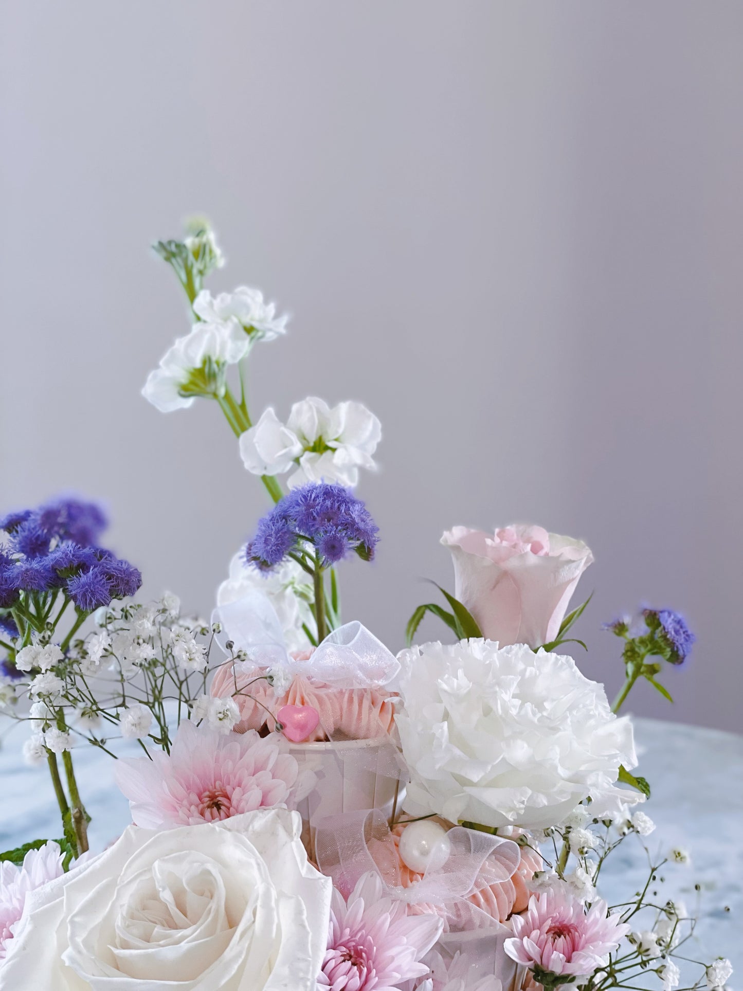 Sweet Bloom Cupcake Tower