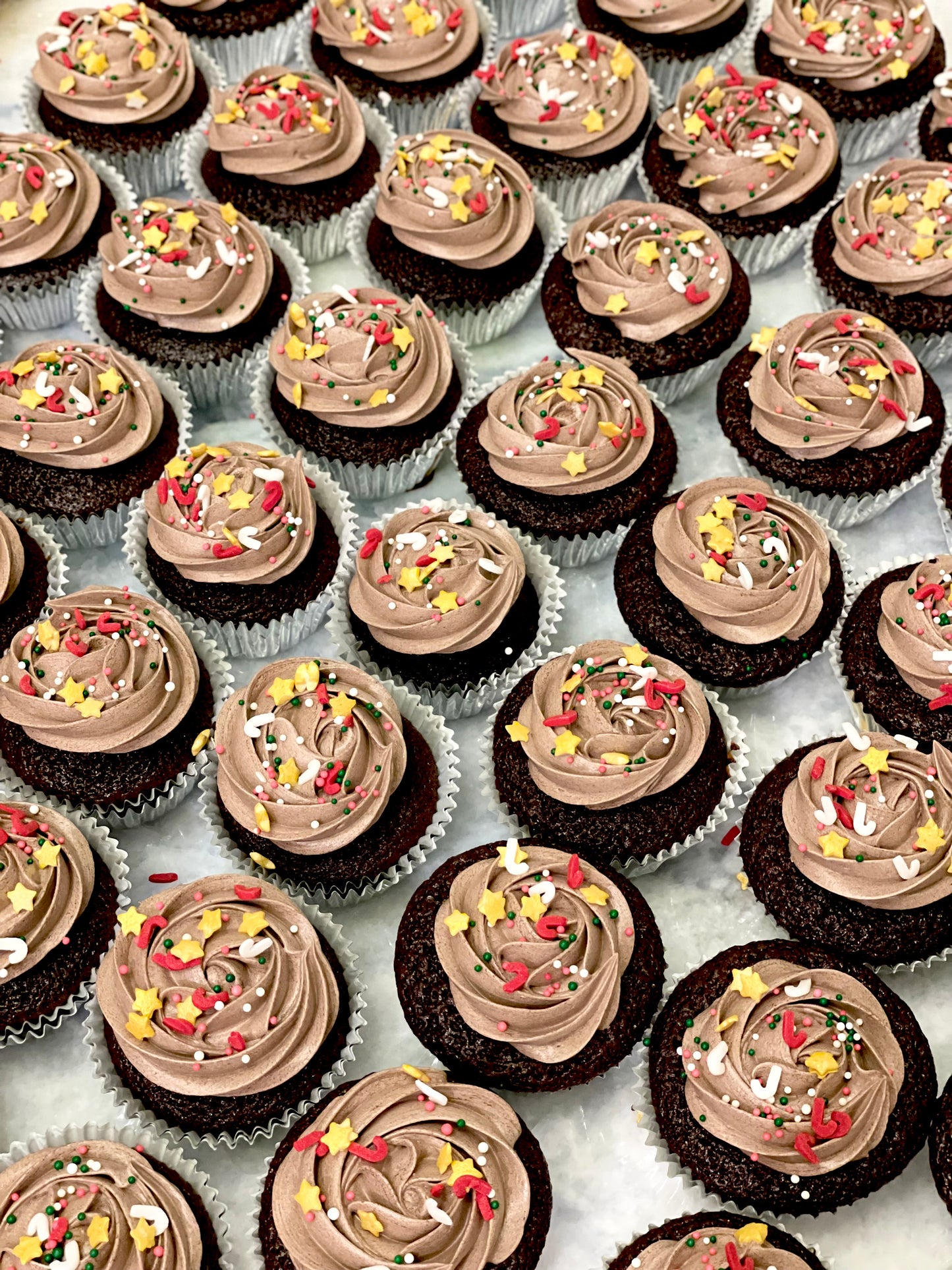 Simple Piping Cupcake