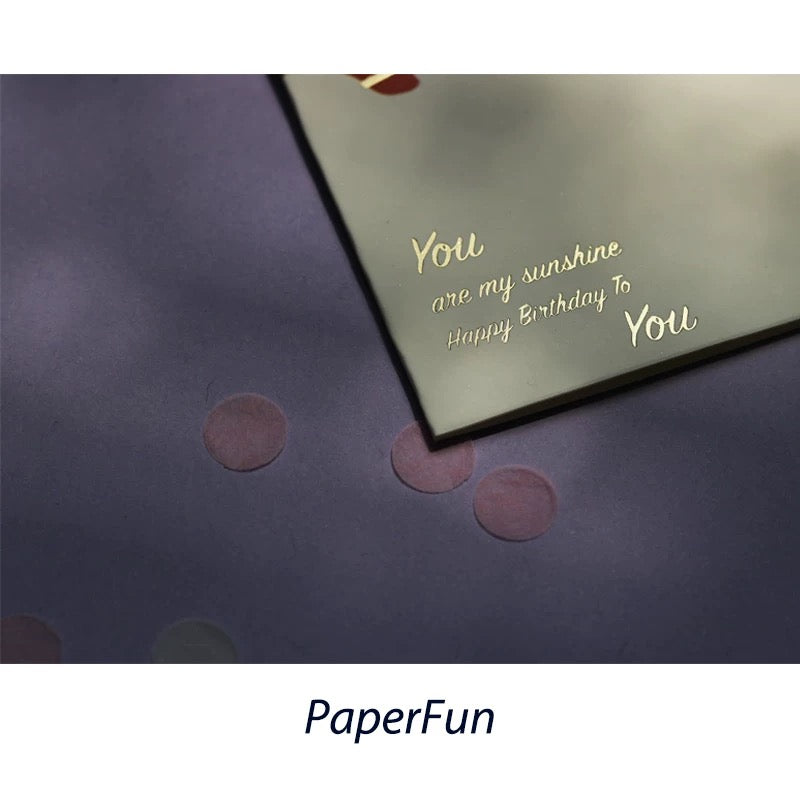 You are my sunshine Happy Birthday To You by Paper Fun