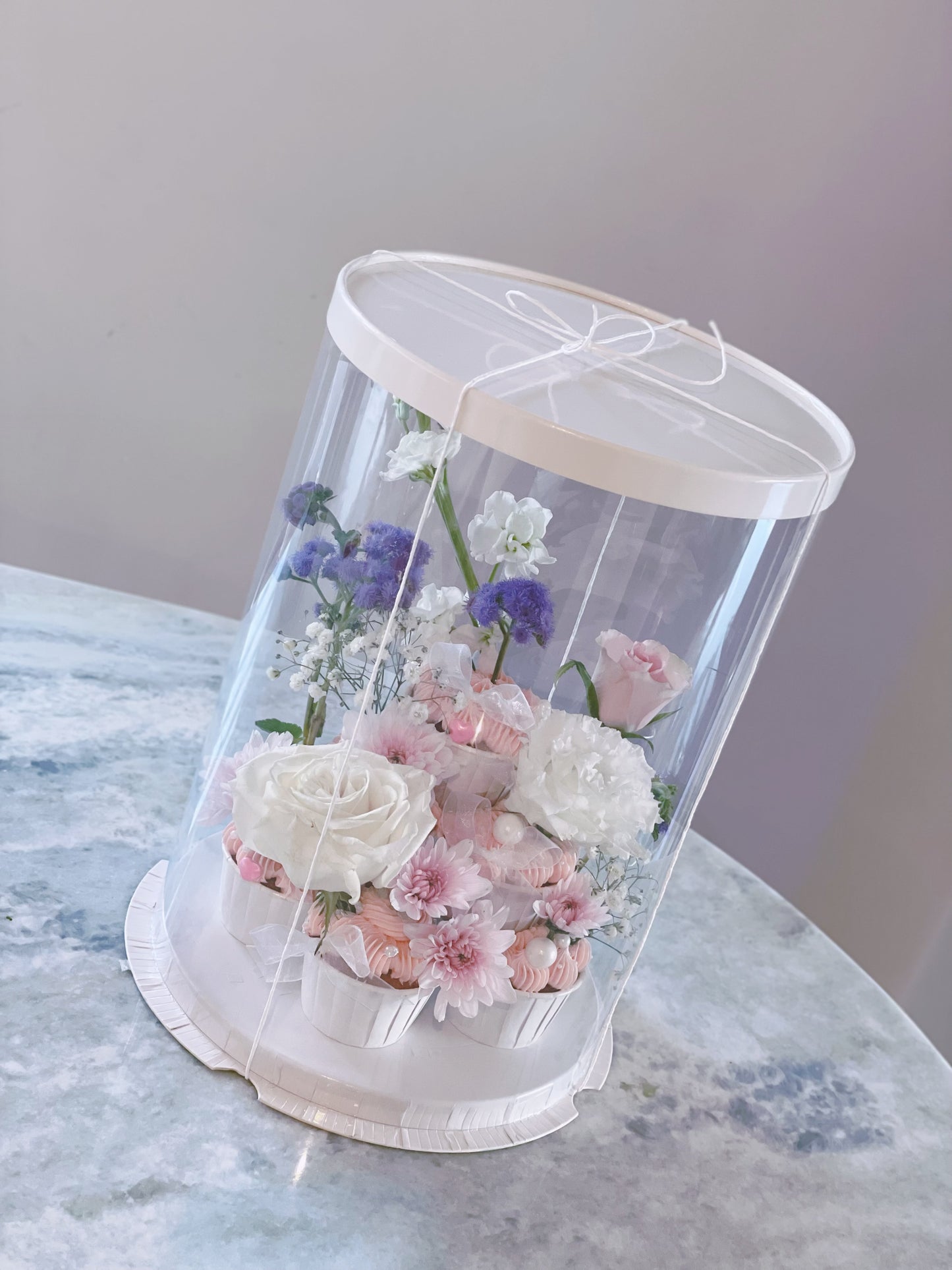 Sweet Bloom Cupcake Tower